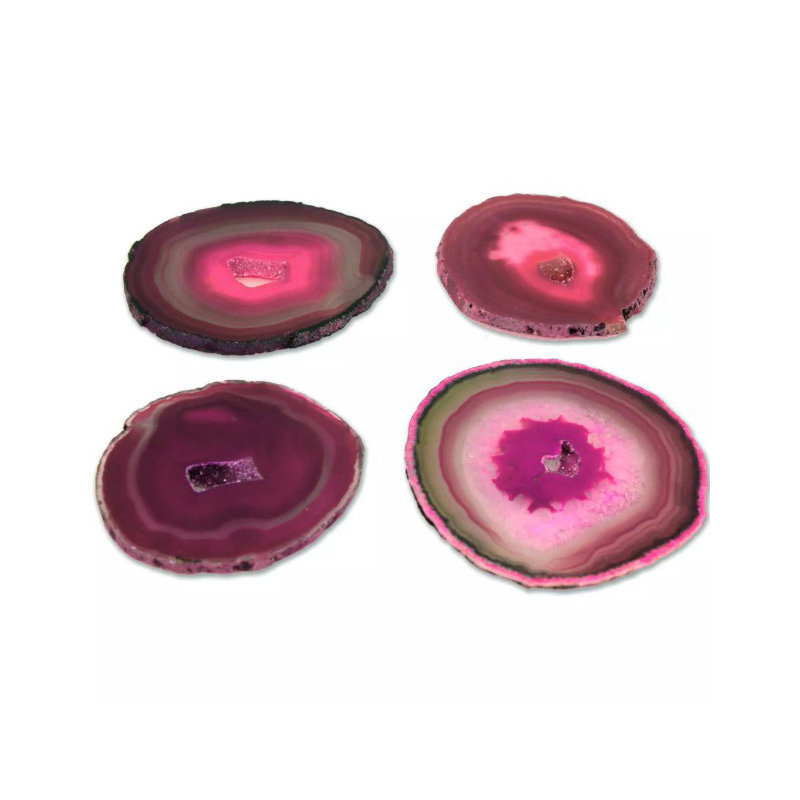 Agate 4 Piece Coaster Set