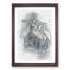 Heron Birds in Abstract - Picture Frame Graphic Art Print-55763156-55763157