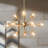 Orrhaen 12-Light Chandelier with Oversized Globe Bulbs-1804594026
