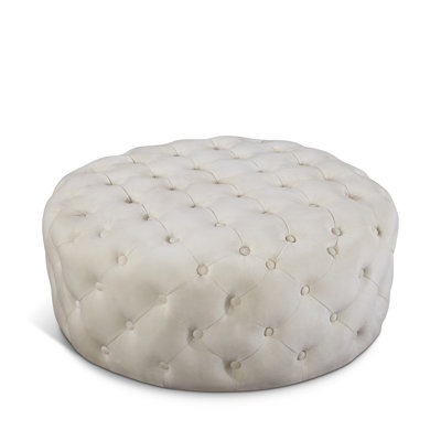 Plattsburgh Velvet Ottoman