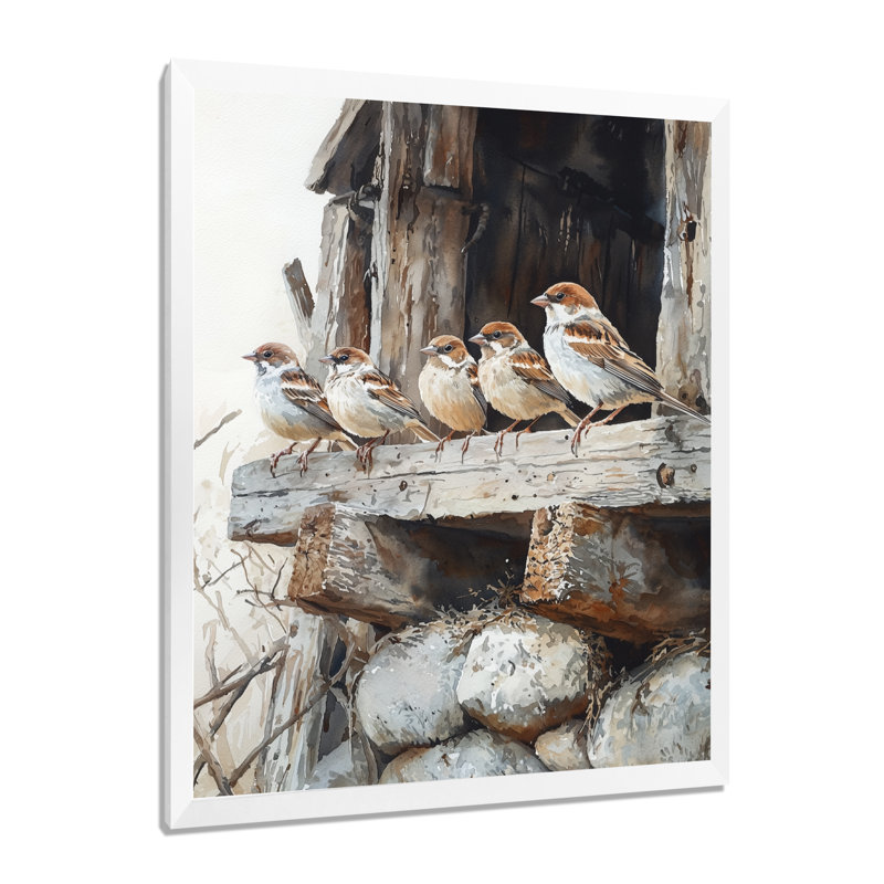 Geaux - Animals Wall Art Prints, H 20 po x l 12 po, Reproduction encadrée d'une seule photo, Blanc