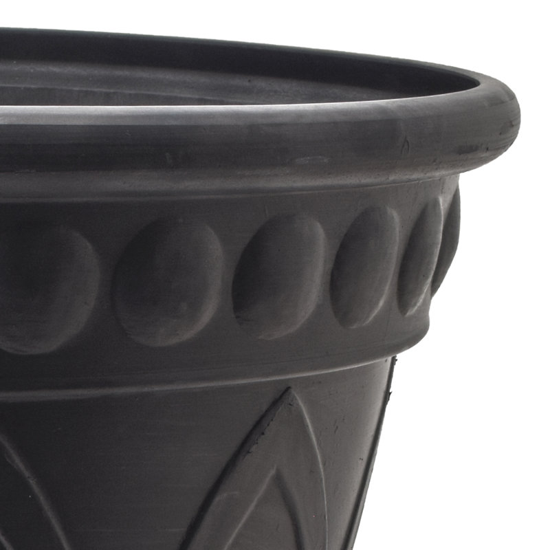 Pot à fleurs Altom Urn, Noir