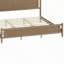 Lit plateforme en bois de style moderne du milieu du siècle avec tête de lit à cadre ouvert-926123468-926123469