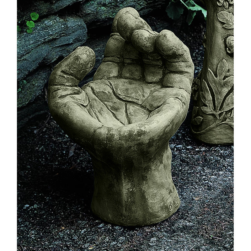 Bain d'oiseaux Mano, Bronze cuivré