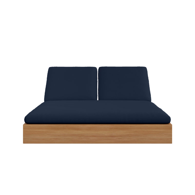 Beja Double Chaise Lounge - Indigo, Spectrum Indigo