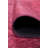 Fuschia Pink Vintage Look Woven Base Decorative Carpet-1785024099