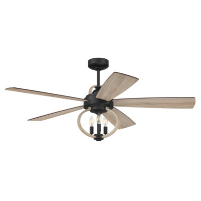 52'' Ceiling Fan with LED Lights