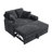 Hoelscher Pull Out Sleeper Sofa With Upholstered Chaise Gray-548238024
