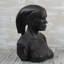 Novica Bust Of A Woman Ebony Wood Sculpture