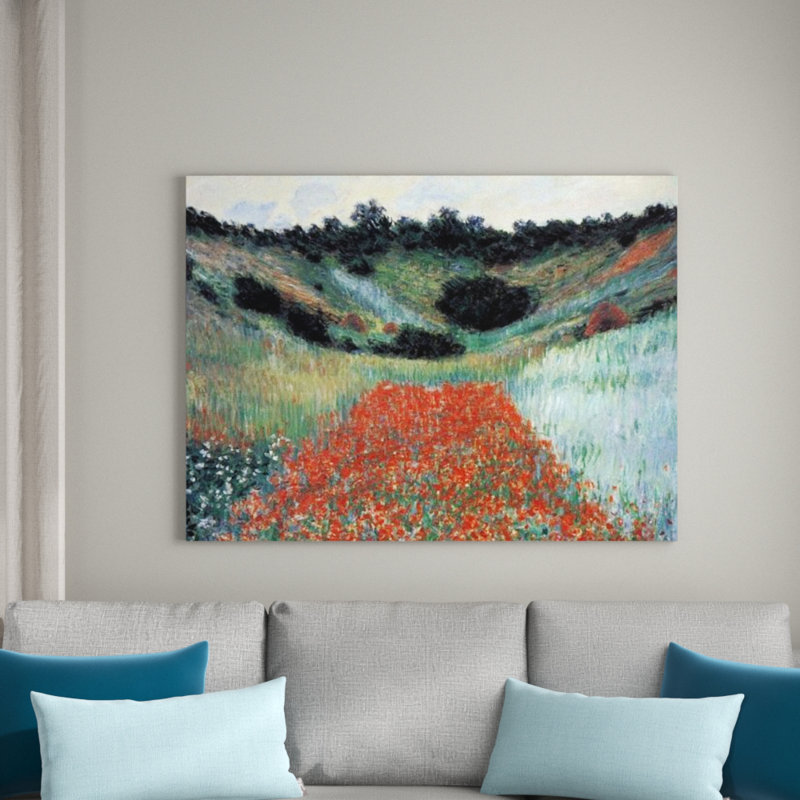 Claude Monet - Wrapped Canvas Painting, 60cm H x 80cm W x 1.8cm D