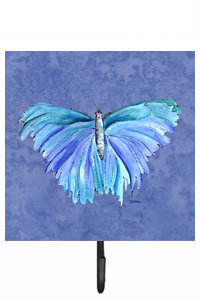 Crochet mural papillon