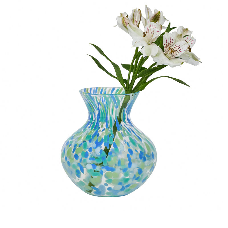 Puro 6" Vase, Ocean
