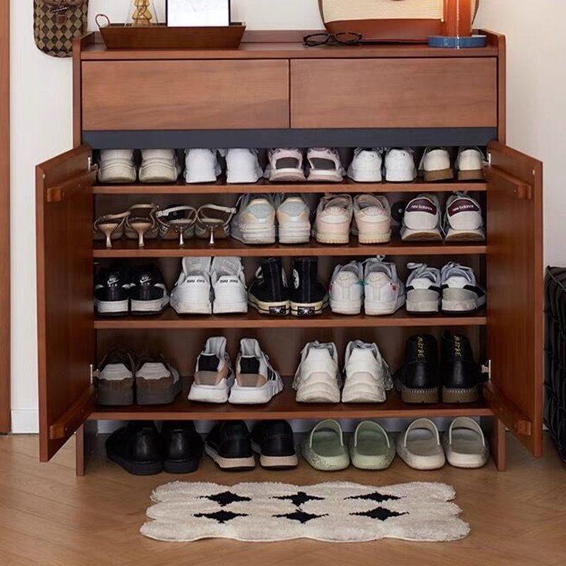Nordic Vintage Shoe Storage Cabinet