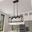 Jiyeon 3 - Light Walnut Kitchen Island Pendant