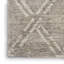 Tapis décoratif gris à motif géométrique Touffeté aizel-796039154