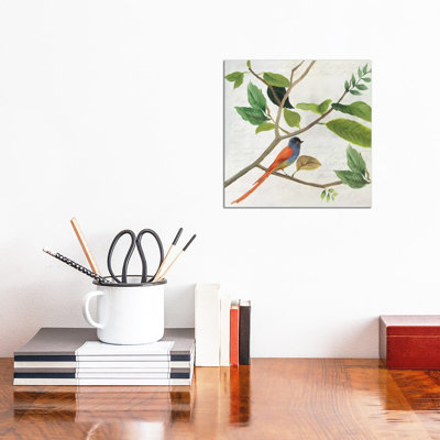 Singing Bird II by Asia Jensen - Wrapped Canvas Painting