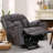 37.8" W Faux Leather Power Lift Recliner-823612571