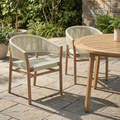 Elegant Double Outdoor Woven Chairs Set for Patio, Comfortable Garden Seating for 2 Person, Durable and Stylish