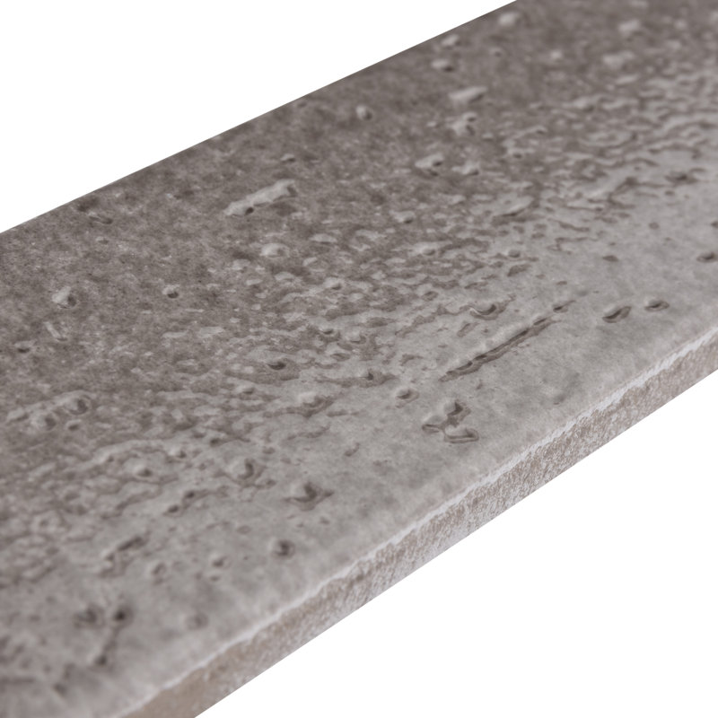 Carreau de mur et de plancher en porcelaine aspect pierre 2 po x 10 po Muretto, Nocciola