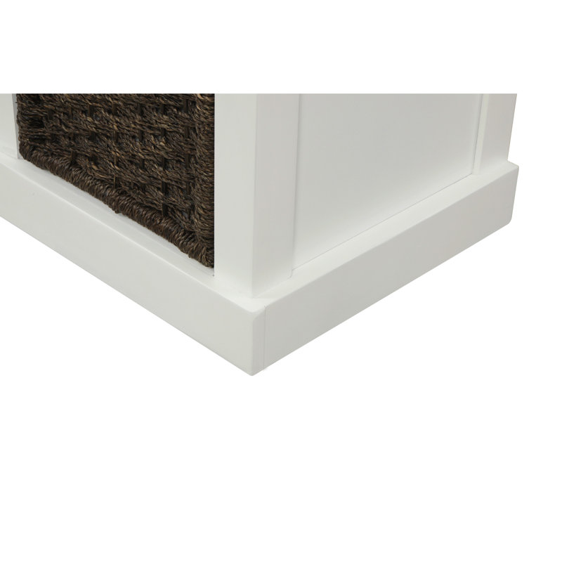 036-Banc de rangement en velours pour chambre avec pieds en bois, Gris clair