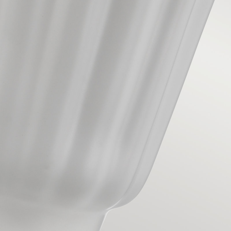 Table Lamp, Satin White/Polished Nickel
