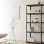 5 Tier Adjustable Garage Storage Shelving, Heavy Duty Metal Rack for Warehouse