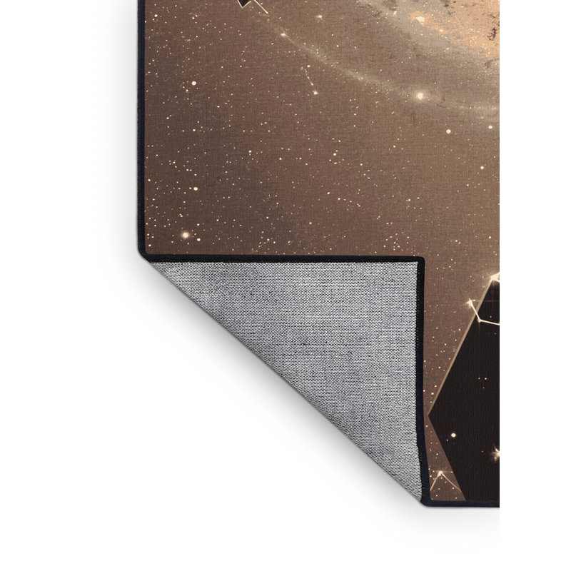 Tapis à motif géométrique moderne et contemporain lavable à la machine Parlin, 8 x 10
