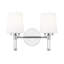 Meuble-lavabo 2 lumières Henri 14 po Chrome-123223036