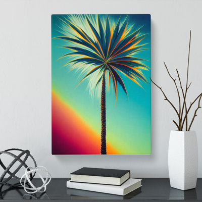 CAN-V0523-1693X Palm Tree Art Vol.2 1 Piece Wrapped Canvas Wall Art