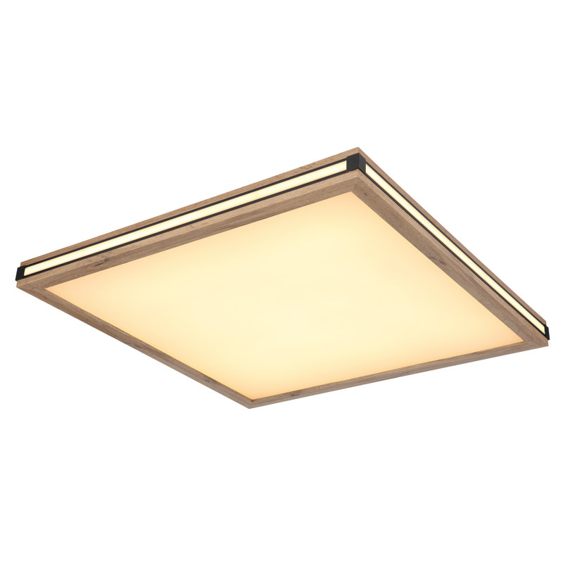 Curtner Manufactured Wood LED Flush Mount