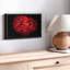 Impression sur toile Blooming Red Dahlia-1855557703