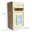 Roper Metal Wall Mounted Letter Box-1876999828