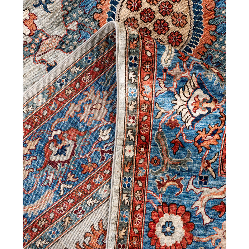 Serapi One-of-a-Kind 9' 1" X 12' 1" Hand Knotted Area Rug