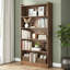 Bibliothèque en bois, bibliothèque de 72 po de hauteur avec tablettes de rangement ouvertes à 6 niveaux-595063244