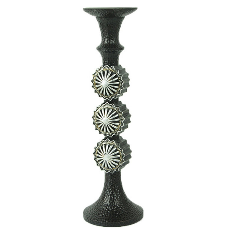 16.14'' H Metal Tabletop Candlestick