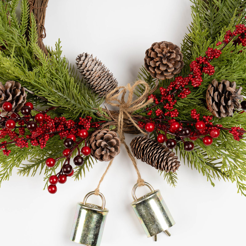 Annemieke Faux Mixed Assortment 45cm Wreath