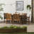 Alfonsi 6 - Person Acacia Wood Patio Dining Set with Rectangular Table-333846972