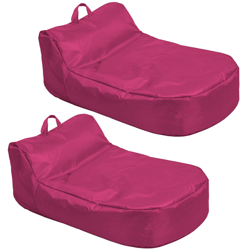 Cali Siesta Bean Bag, Raspberry