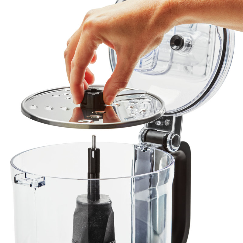 KitchenAid® 7 Cup Food Processor, Contour Silver