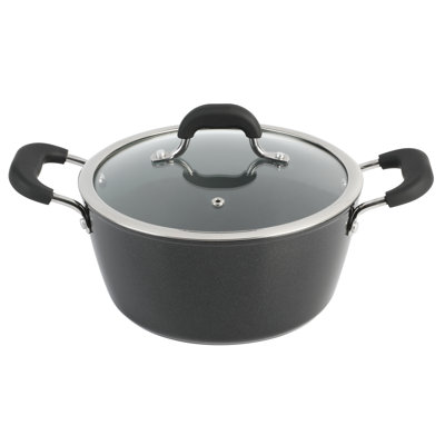 Kenmore 4.5 qt. Non-Stick Aluminum Oval Dutch Oven with Lid