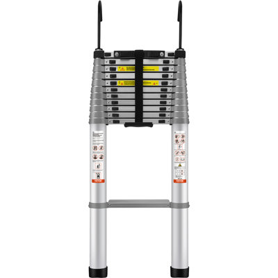 10 - Step Aluminum Extension Ladder