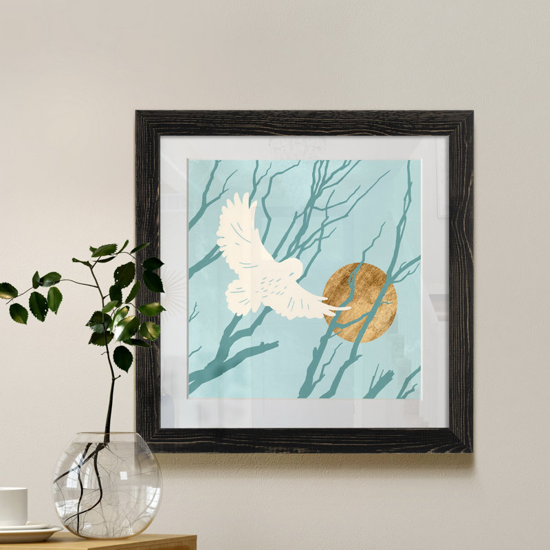 « Sand Stitch II », reproduction d’art sur papier encadrée, H 17 po x l 17 po x P 1,5 po, Cadre noir