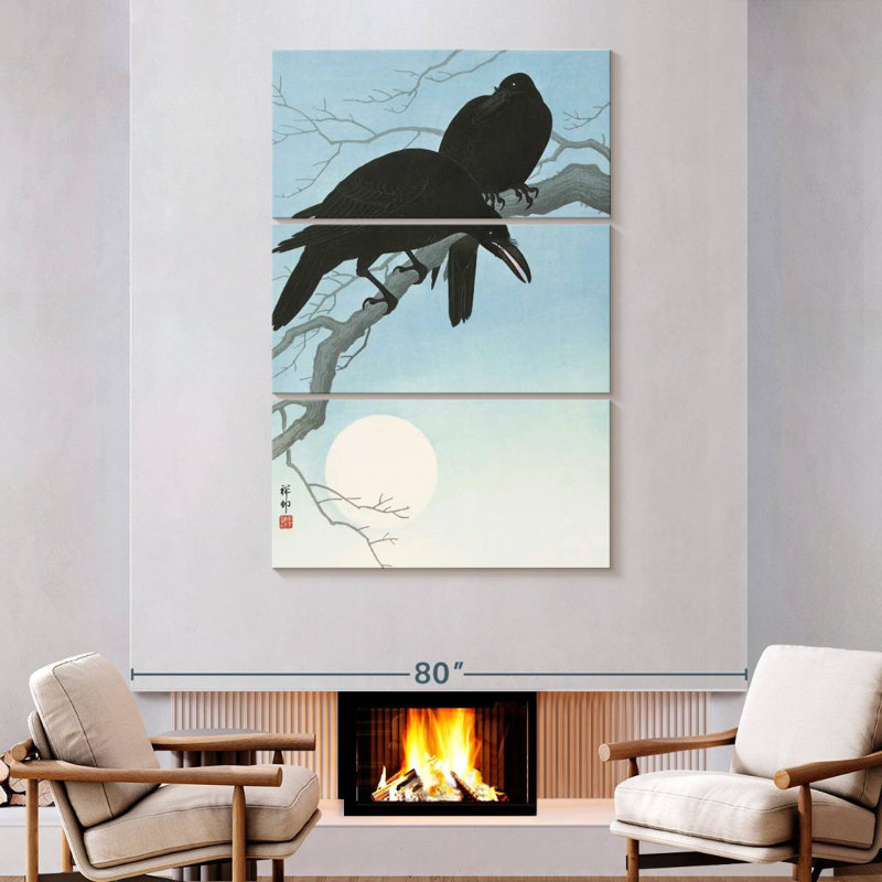 Crows In Moonlight