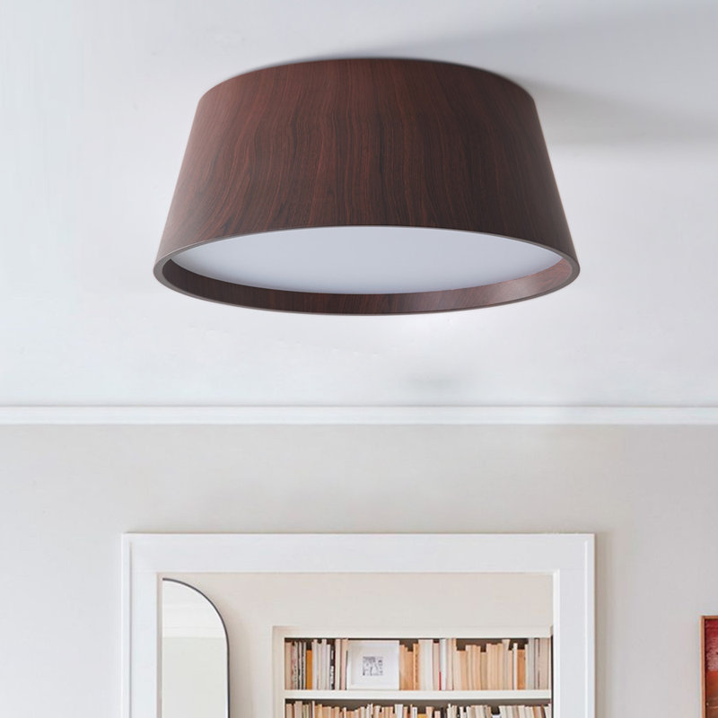 Plafonnier encastré à dôme à intensité variable DEL brun 6000K à lumière du jour - 3780 lumens, 42W, certifié ETL