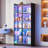 65" H Display Cabinet with Glass Doors and RGB Light-1962313160
