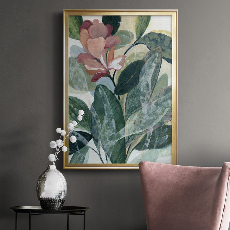 Lush Guardians - Picture Frame Print, Gold Framed, 42.5" H x 30.5" W x 1" D