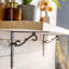 Hammer & Tongs - Scroll Iron Shelf Bracket - D205mm - Raw