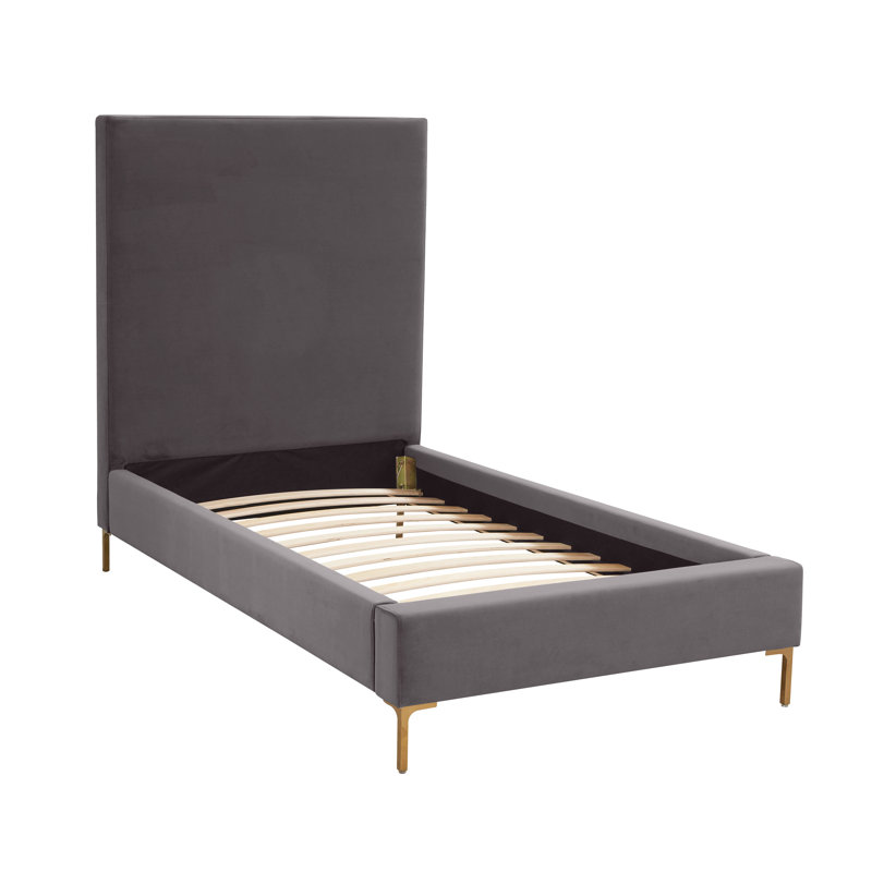 Twin Upholstered Platform Bed