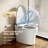 Rizzon Tankless Smart Toilet with Auto Flush, Heated Seat, Dryer & Foot Sensor Control