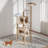 73” Modern Wooden Cat Tree